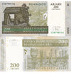 2004 Madagascar 200 Ariary UNC