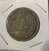 1929 Great Britain half 1/2 crown george v silver world coin VF