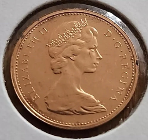 1975  Canada One Cent  BU