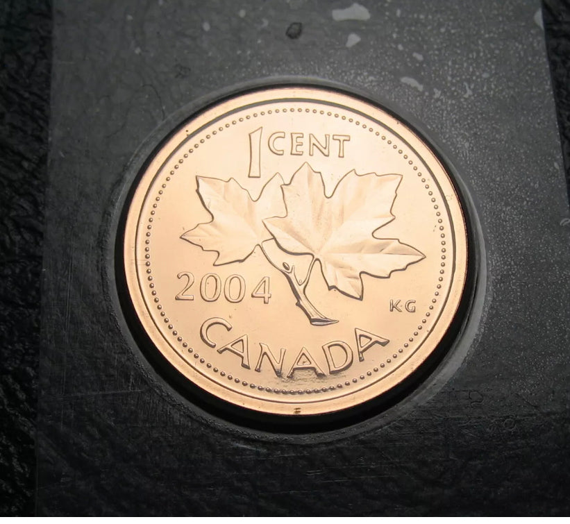 2004 Canada One Cent P BU