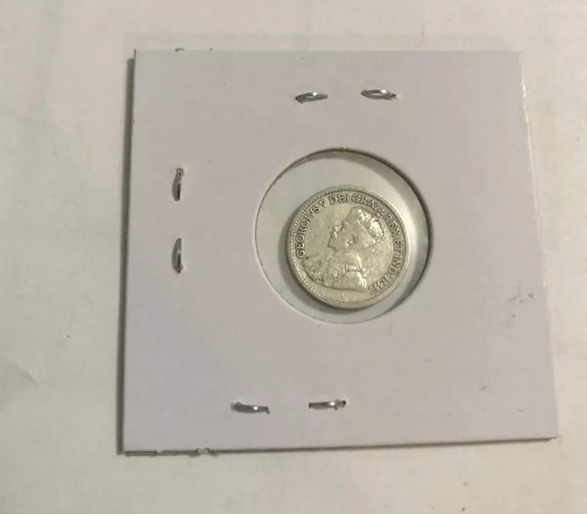 1903 Canada Argent Petite pièce de 5 cents Faible tirage