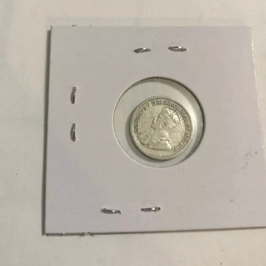 1903 Canada Argent Petite pièce de 5 cents Faible tirage