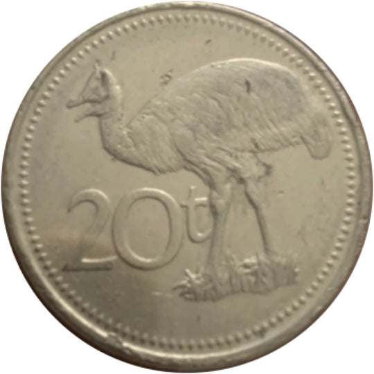 2006 Papouasie Nouvelle Guinée 20 toea BU