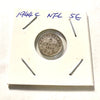 1944 C Newfoundland 5 cent Silver coin Low Mintage