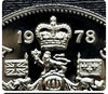 1978 Canadian 50-Cent Coat of Arms Half Dollar Coin UNC Round  jewels Rare