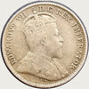 1907 Canadian Silver 5 Cents Edward VII Coin VF