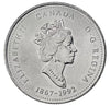 1992 Canadian 25-Cent NL 125th Anniv/Provincial Quarter Coin UNC