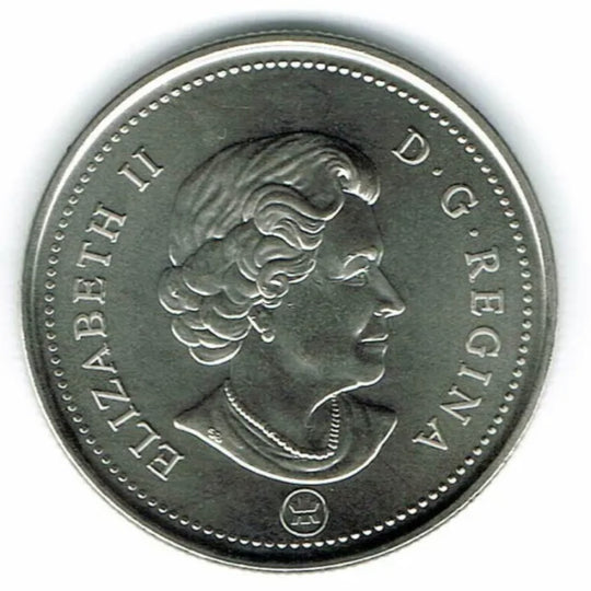 Pièce d'un demi-dollar avec armoiries canadiennes de 50 cents 2008 BU