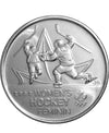 2009 Moments d'or de 25 cents canadiens : Cindy Klassen Quarter Non-Colored BU