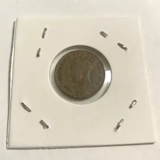 1944 C Newfoundland  1 Cent Penny Coin XF