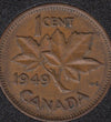 1949 Kanada One Cent VF