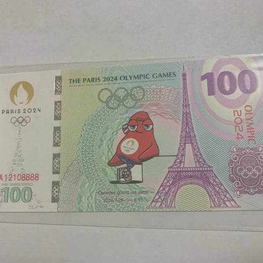 2024 Paris Olympic Games Voucher Olympic  Commemorative Gift#CL02