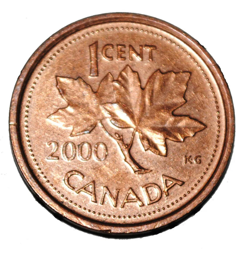 2000  Canada One Cent  BU