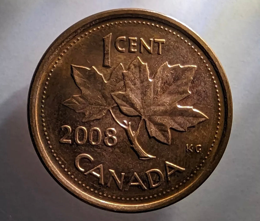 2008 Canada One Cent BU Magnétique