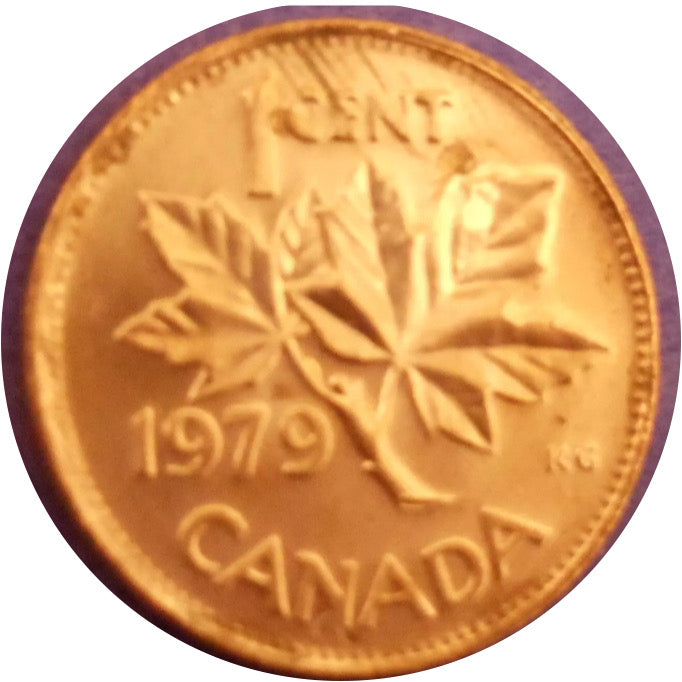 1979 Canada Un Cent BU