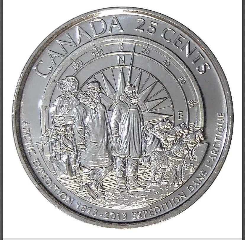 2013 Kanadische 25-Cent-Helden von 1812: Laura Secord Non Coloured Quarter Coin BU