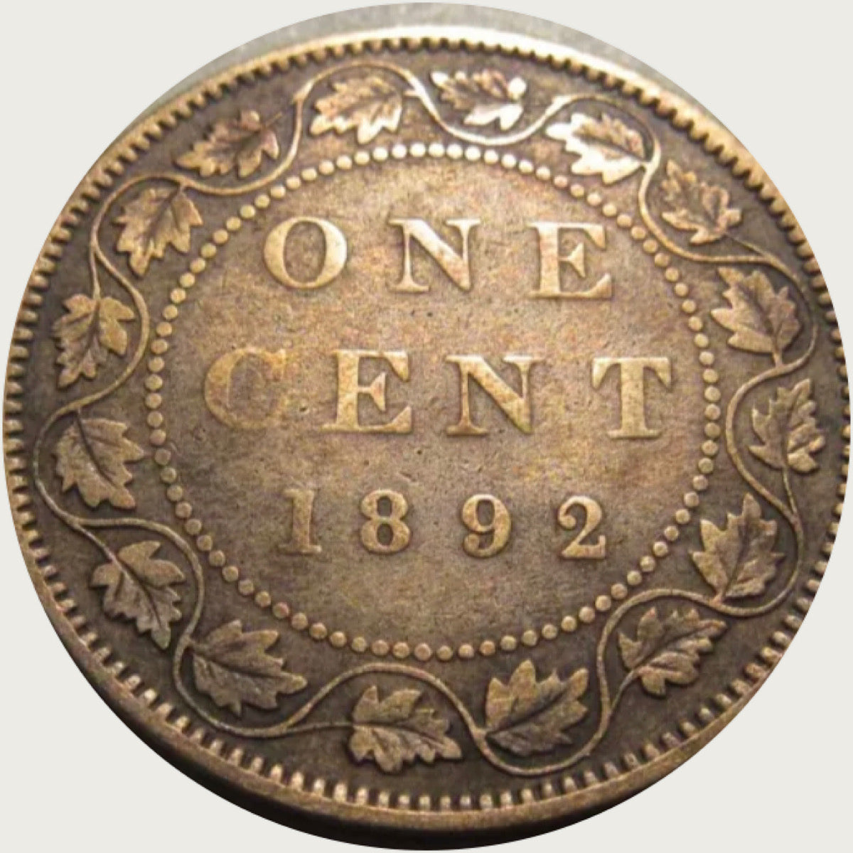 1859 reine victoria grand un cent haute qualité