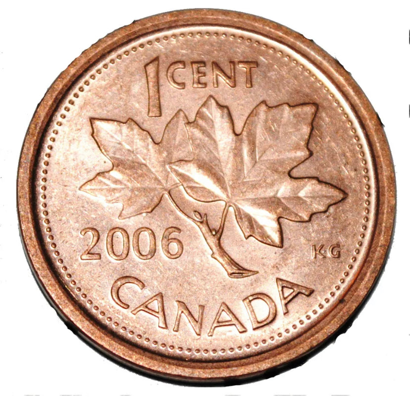 2006 Kanada 1 Cent BU Magnetisch