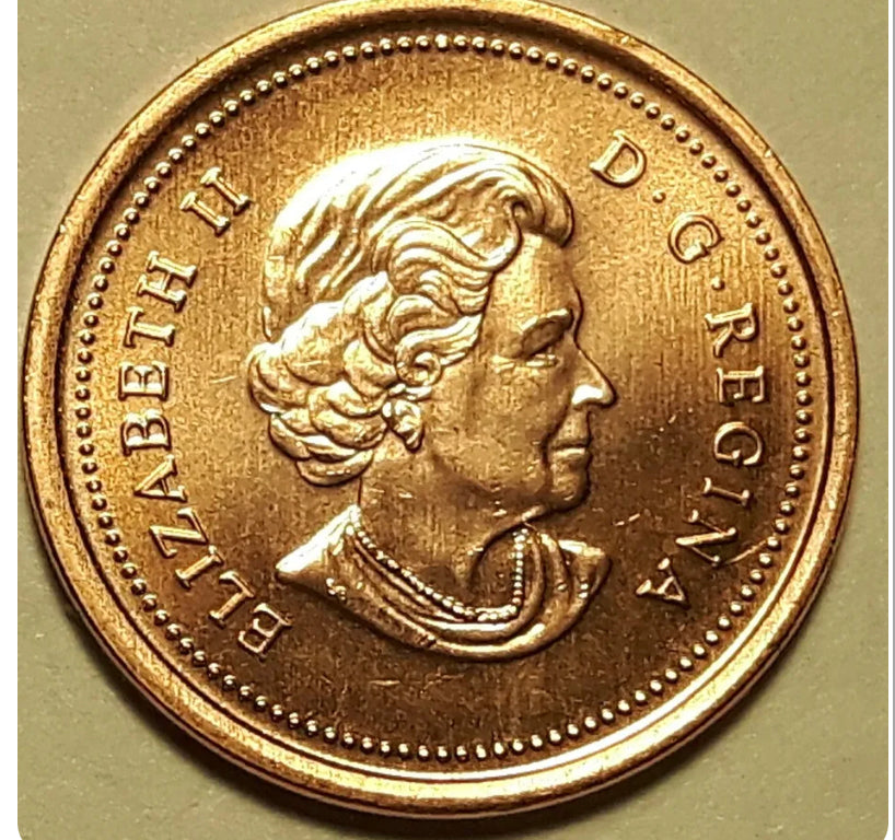 2006  Canada One Cent BU No Logo