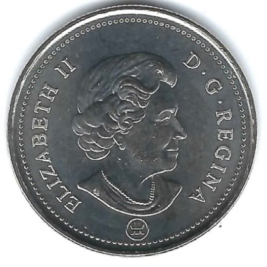 Pièce d'un demi-dollar avec armoiries canadiennes de 50 cents 2009 BU