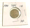 1941 C Newfoundland  1 Cent Penny Coin XF