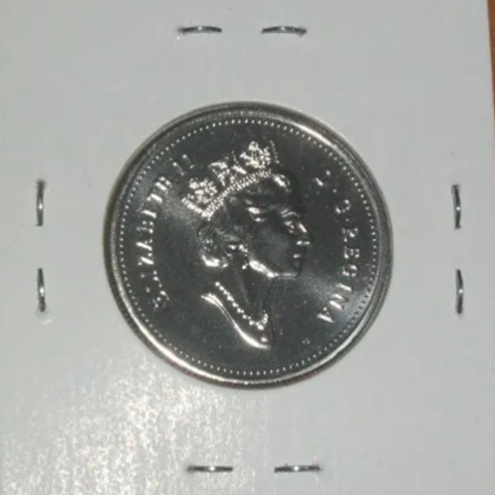 1998 Armoiries canadiennes de 50 cents, pièce d'un demi-dollar W BU