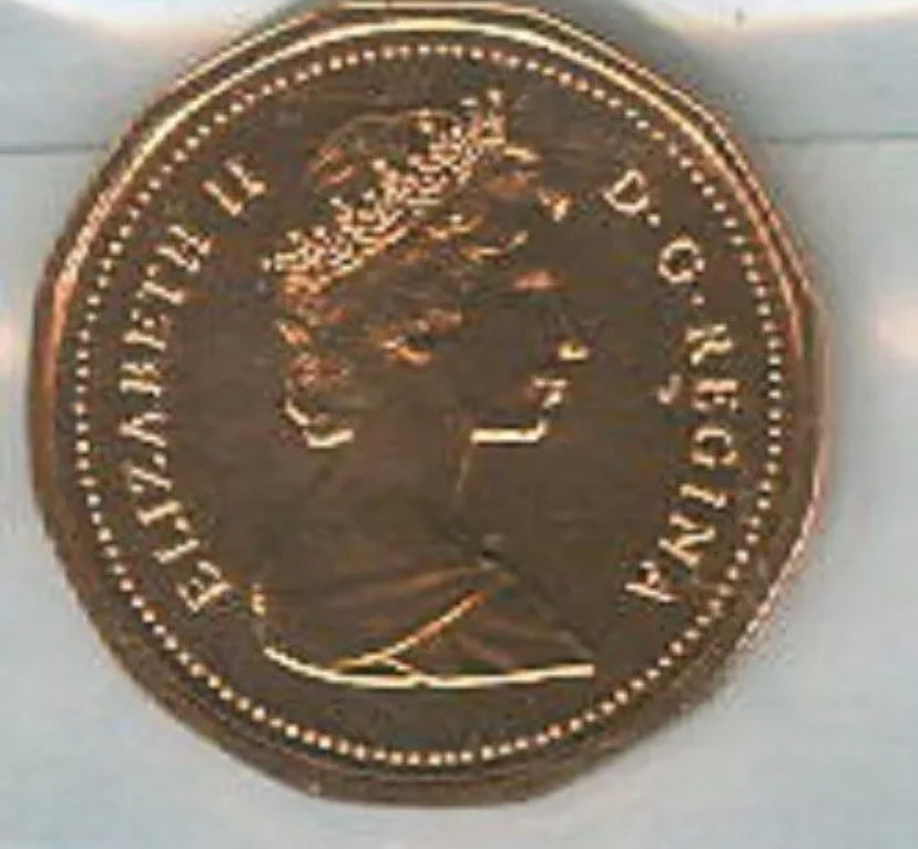 1987 Canada One Cent  BU