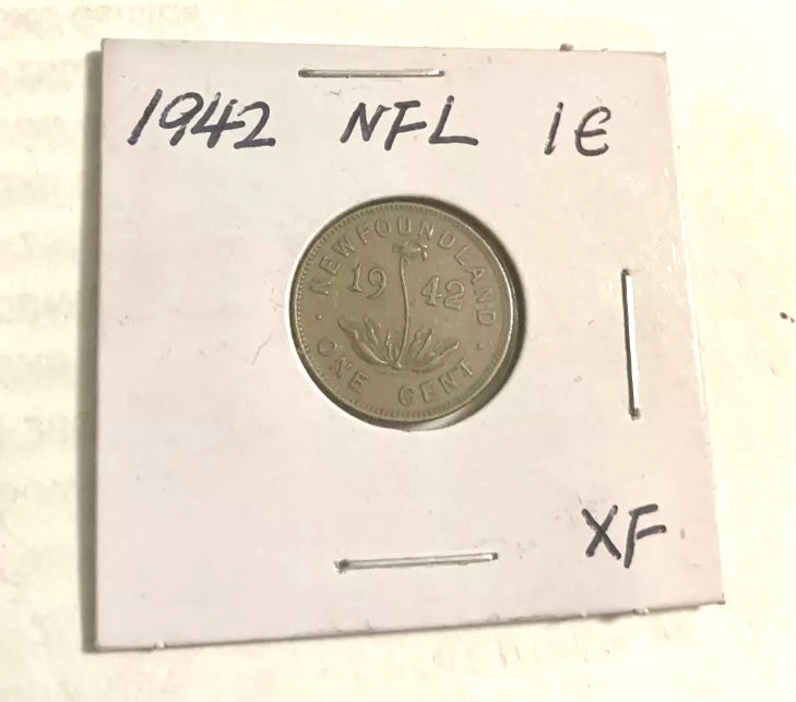 1941 C Neufundland 5 Cent VF