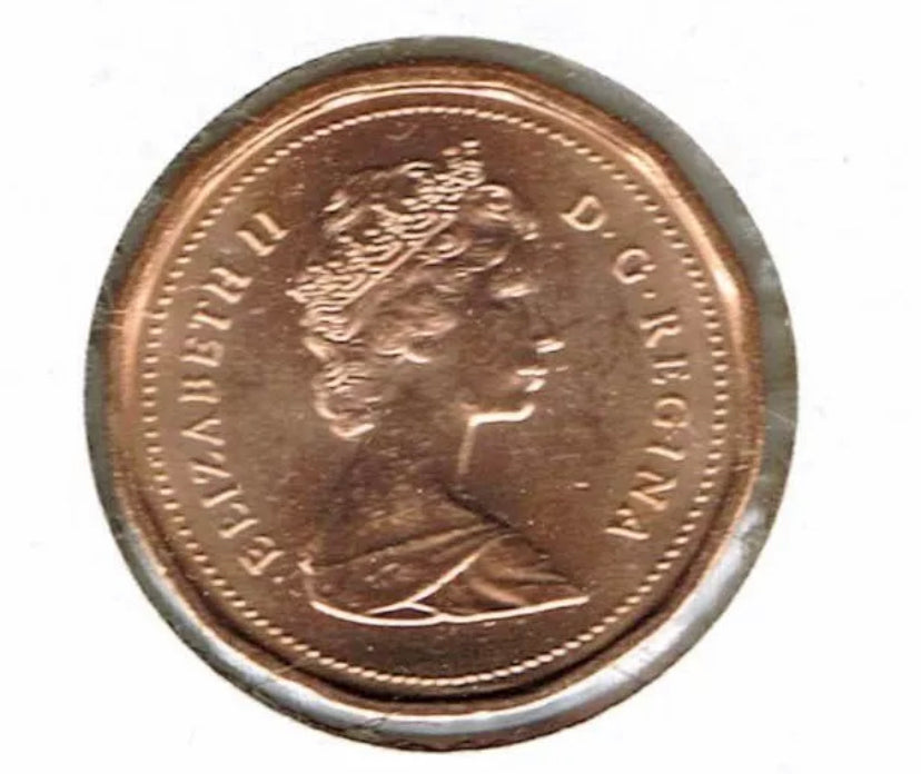 1977 Canada One Cent BU