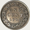 Kanada 1901 Großer Penny – Große 1-Cent-Münze – VF