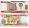 1993 Mozambique 50000 Meticais  UNC