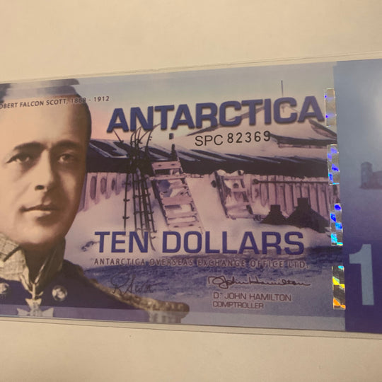 2011 Billet 10 Dollars - Robert FALCON  Antarctica / Antarctic Banknote