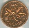 1968 Canada One Cent BU