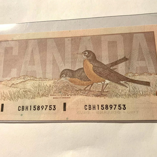 1973 Billet de 1 $ de la Banque du Canada Crow-Bouey UNC