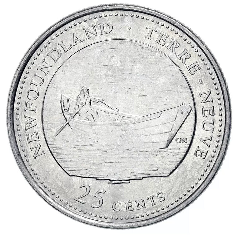 1992 Pièce de 25 cents de la Confédération de l'Alberta canadienne 125e anniversaire/quartier provincial UNC