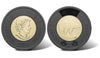 2022 Canada Honouring Queen Elizabeth Black Ring Toonie Coin From Special Wrap Roll.