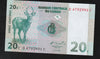 1997 Congo Democratic Republic, 20 Cent UNC Banknote