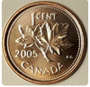 2005  Canada One Cent P  BU