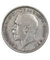 1929 Great Britain half 1/2 crown george v silver world coin VF