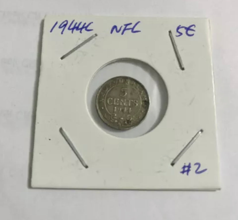 1903 Canada Argent Petite pièce de 5 cents Faible tirage