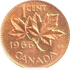 1966 Canada One Cent  BU