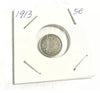 1913 Canada Silver Small 5 Cent Coin VF