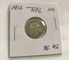 1912 Newfoundland Silver 10 Cents Coin XF