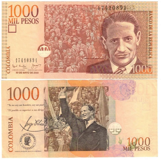 2003 Colombia 1000 Pesos UNC