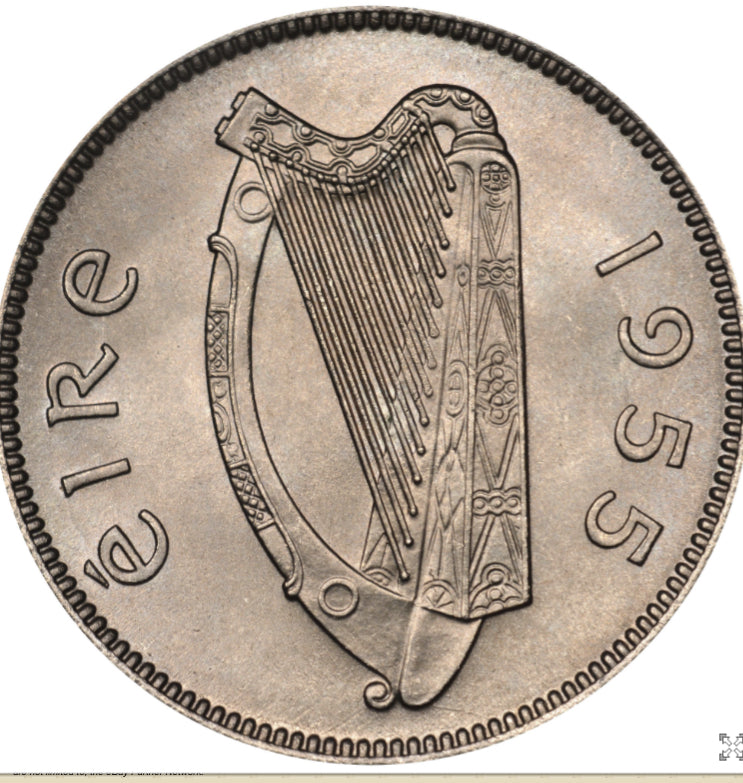 1946 République d'Irlande 1 Penny Coin beaux détails VF *