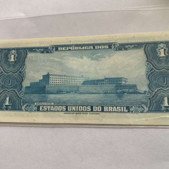 1944 - Republica Dos Estados Do Brasil, BRAZIL - 1 Cruzeiro Banknote