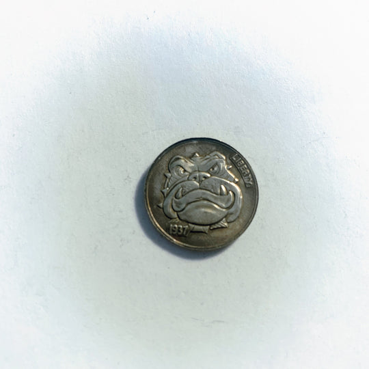 Lucky  & Gift Copper Coin “ Mr Dog “  23mm Coin