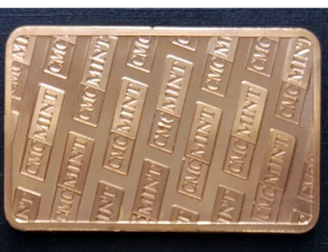 Train - 1oz. Pure Copper Bullion Bar****