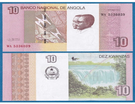 2012 Angola 10 Kwanzas P 151B UNZ