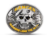 Lucky Coin - Skeleton Ranger Craft Gift Coin Colored in Protective Plastic Capsule Silver plated #LSK01